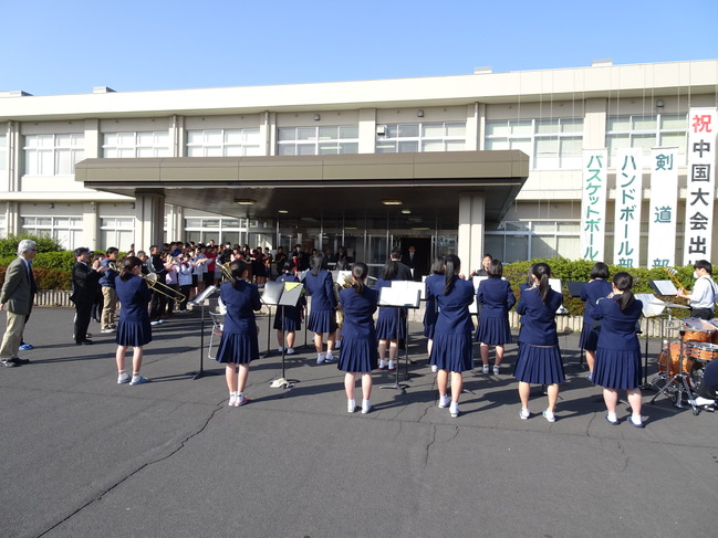 松江東高等学校校内画像