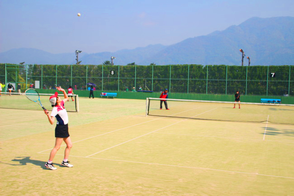 女子ソフトテニス部 島根県立松江東高等学校