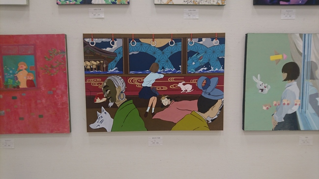 東高の展示の様子