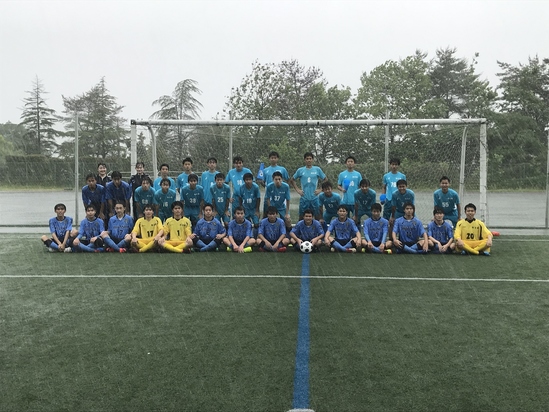 サッカー部 松江市内三校交流戦 島根県立松江東高等学校