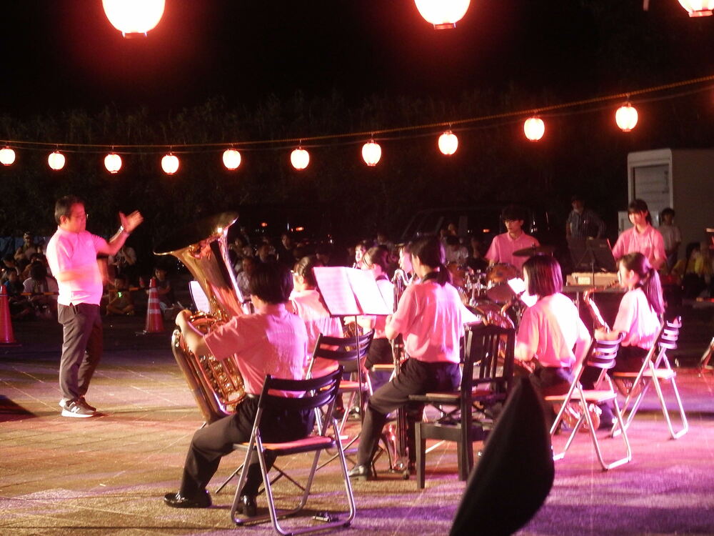 ふるさと夏祭りの様子